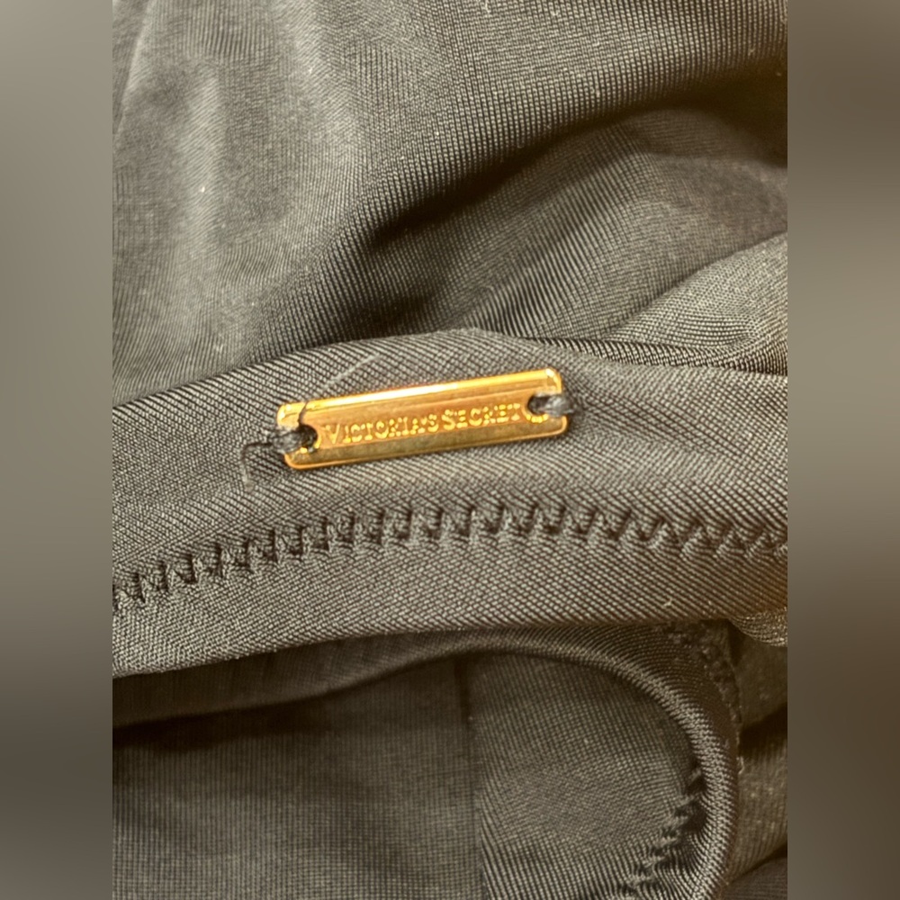 Victoria's Secret Black Cut Out One Piece Swimsuit - Picture 3 of 7